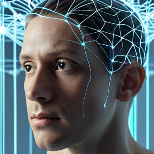 Home 6 A focused person, approximately 30 years old, interacts with a translucent, futuristic digital interface displaying a high-speed cognitive reaction test. Abstract, luminous neural pathways are subtly visualized around their head, representing rapid information processing and sharp mental acuity. The background is minimalist and modern, suggesting an environment optimized for focus and enhanced cognitive performance.